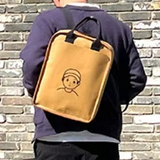 Kraft Paper Backpack Men