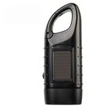 Solar-Powered Dynamo Torchlight 