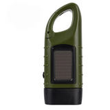 Solar-Powered Dynamo Torchlight 