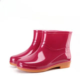 Low-Cut Rubber Boots 