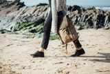 Brown waxed waterproof Bag