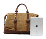 Vintage Military Travel Luggage Duffel 
 
