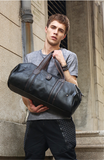 Shub-02 Faux Leather Gym-Travel Duffel Handbag 
