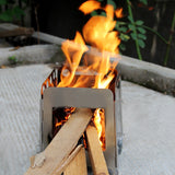Portable Wood-Burning Camping Stove