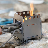Portable Wood-Burning Camping Stove