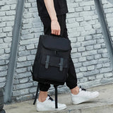 Black Waterproof Business Travel Backpack