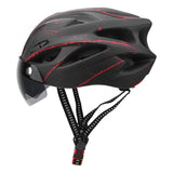 Cycling Helmet with Integrated Visor for Men-Women