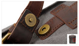 Brown waxed waterproof Bag