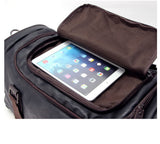 Shub Faux Leather Gym-Travel Duffel Handbag