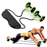 Wheel for 6 Pack Abs + Upper Body Muscles