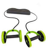 Wheel for 6 Pack Abs + Upper Body Muscles