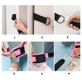 Home Flexibility Stretch Band with Door-Hook