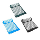  Massage Mat + Pillow for Back Pain Stress Yoga Relief