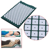  Massage Mat + Pillow for Back Pain Stress Yoga Relief