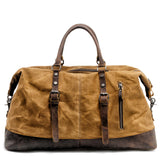 Vintage Military Style Duffel Travel Luggage
