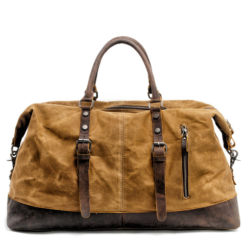 Vintage Military Style Duffel Travel Luggage