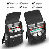Black Waterproof Laptop Backpack 