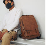  Leather Travel Backpack for Men by Wolph