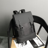 Aubre Faux Leather Travel Backpack
