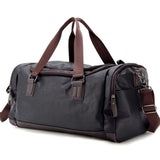 Shub Faux Leather Gym-Travel Duffel Handbag