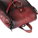 Retro Cow Hide Leather Pack for Women 