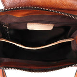 Retro Cow Hide Leather Pack for Women 