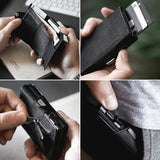 Men's Pure Leather Trifold Wallet 