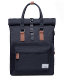Edler Canvas Rolltop Travel Rucksack 