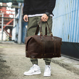 Otto Vintage-style Weekender Duffel Bag  