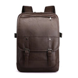 Otto Faux Leather Travel Backpack