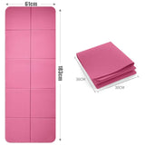 Nava Foldable Anti-skid Travel Yoga Pilates Mat